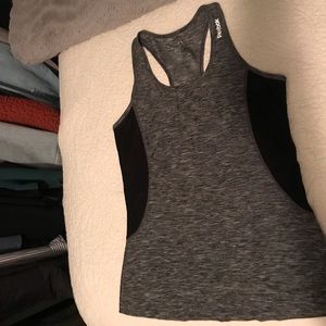 Grey Reebok work out tank